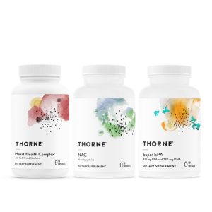 Thorne Supplement Bundle - (NAC, Heart Health Complex, & Super EPA)